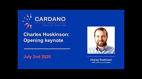 Charles Hoskinson Opening Keynote: Cardano 2024: Shelley Edition – 2nd July 2024