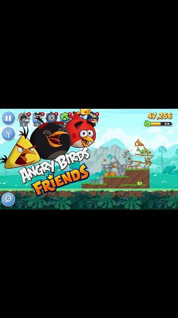 2012 Angry Birds Friends Mobile Game. No Commentary Gameplay.
