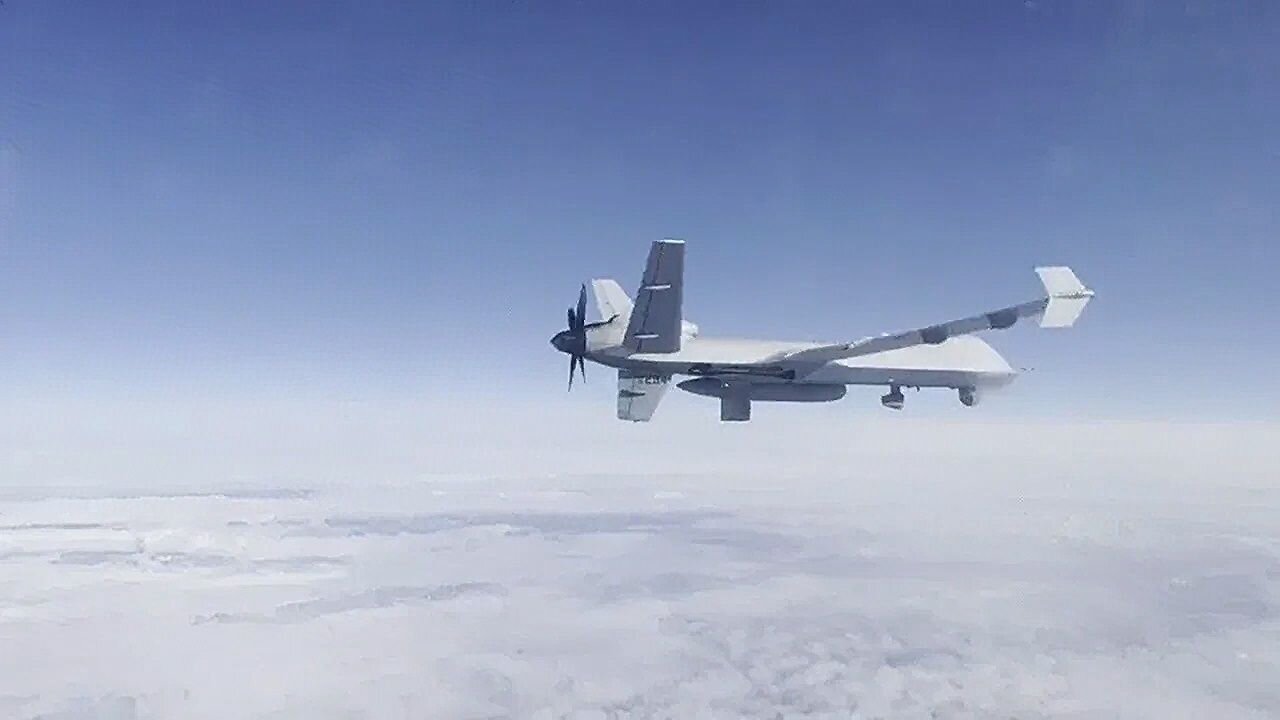 First Footage Of Russian Su-27 Harassing American MQ-9 Reaper And CBS Copium (Brief)