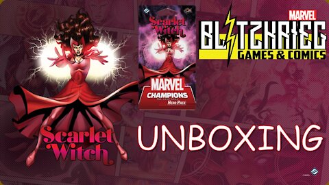 Scarlet Witch Marvel Champions Card Game Hero Pack Unboxing