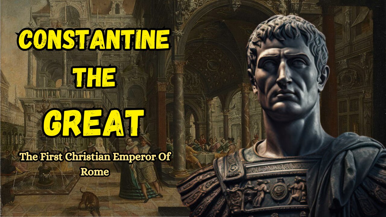 Constantine THE GREAT Reveals Ancient Empire Secrets! || Rome's first CHRISTIAN EMPEROR