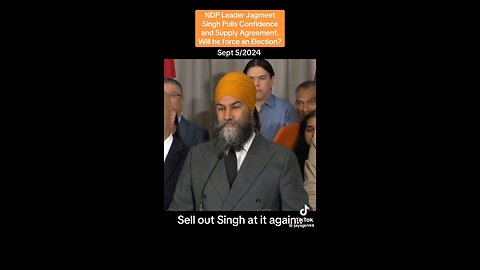 Sell out Singh Political Peacocking