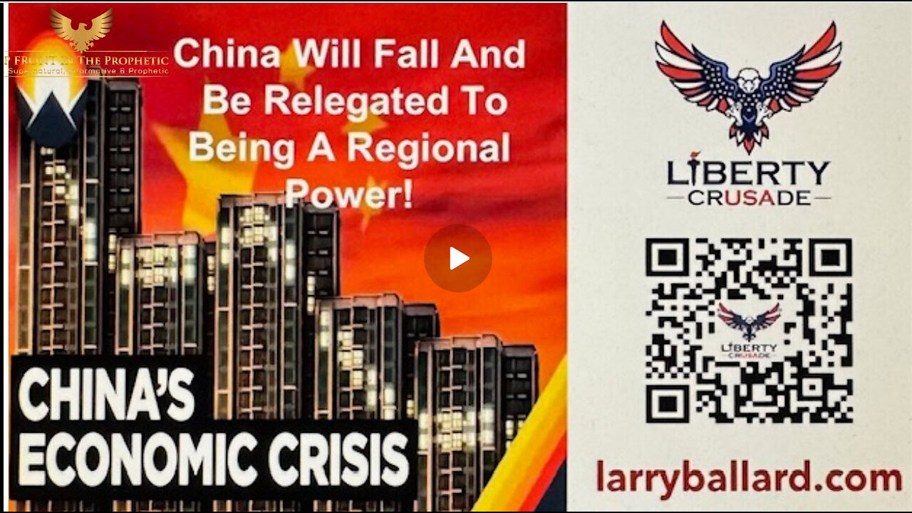 First C hina in Crisis than USA-Larry Ballard