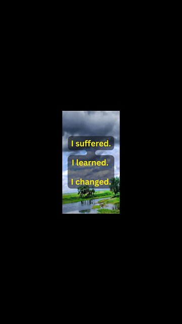 I suffered I learned I changed || #shorts #quotes #viral #trending #inspired #Allah #quran #path |