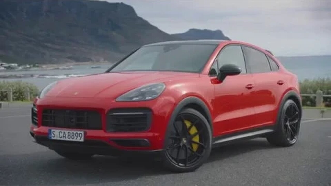 Porsche Cayenne Coupé in Orange metallic