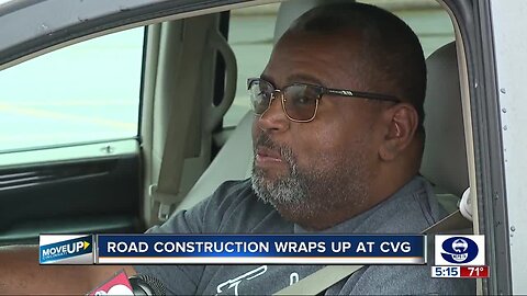 Road construction (finally!) wraps up at CVG