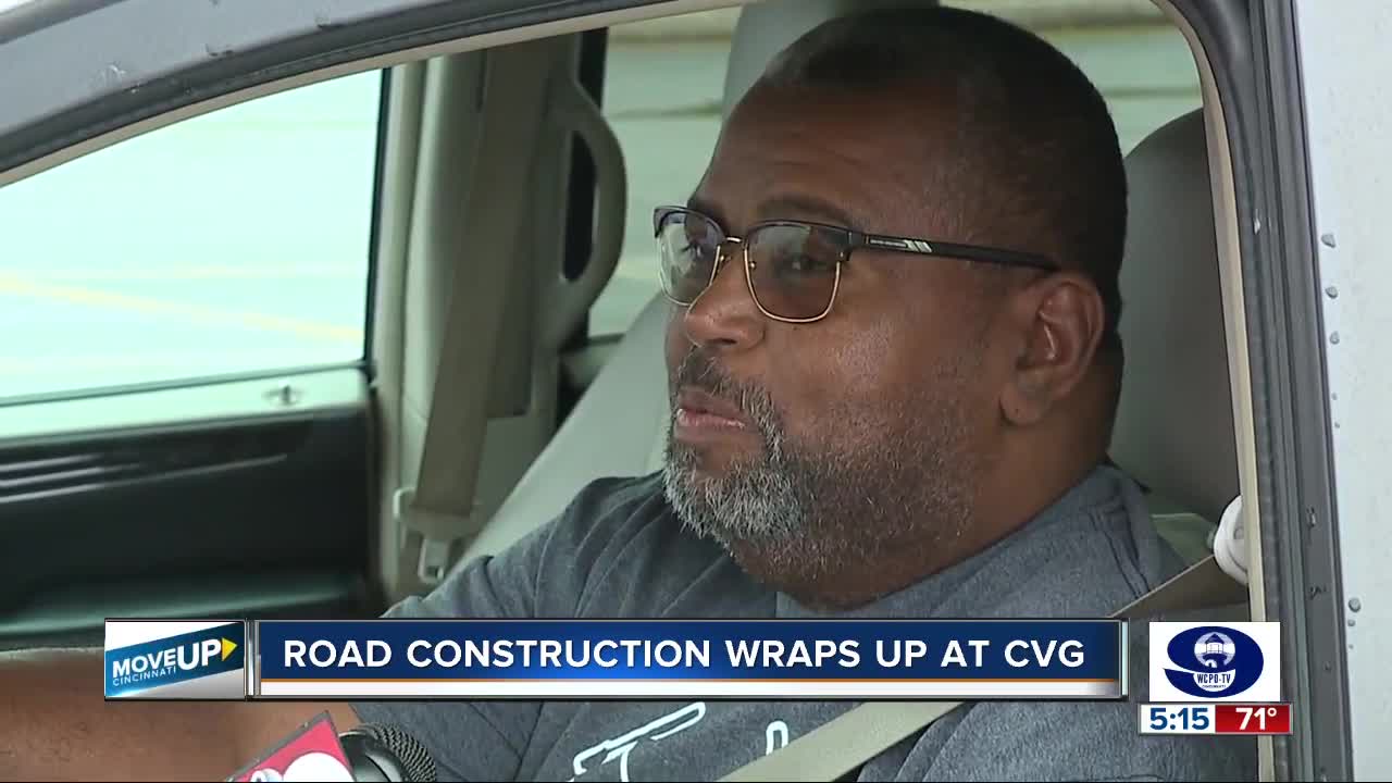 Road construction (finally!) wraps up at CVG