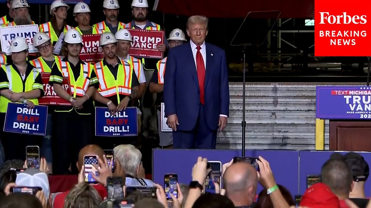 FULL REMARKS: Trump Holds Economy-Focused Campaign Event In Potterville, Michigan