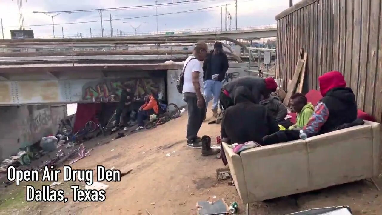 Exposing an Open Drug Den in Dallas, Texas