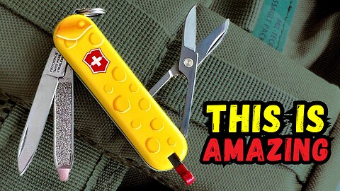Victorinox Classic SD Alps Cheese Limited Edition Keychain Multitool Swiss Army Knife
