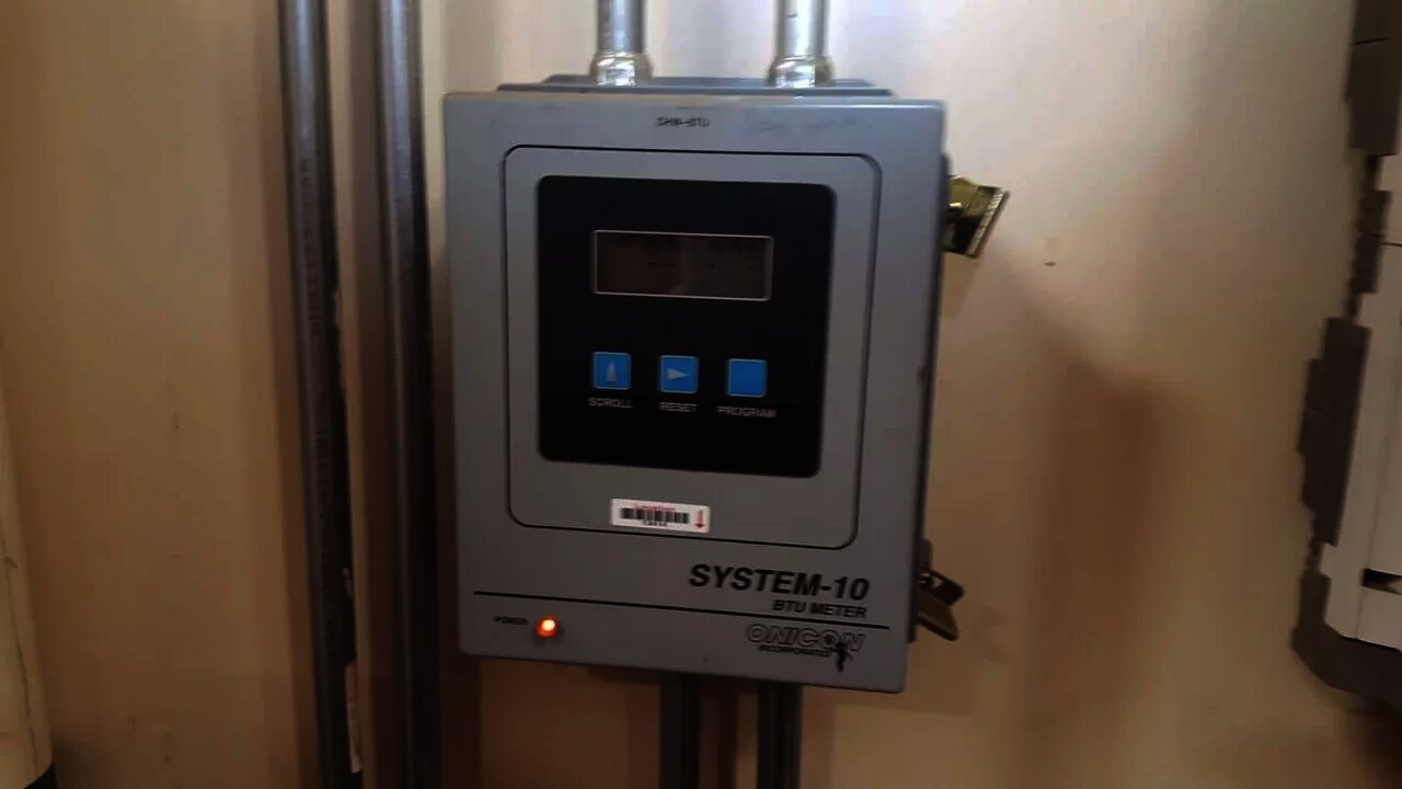 Onicon flow meter installation