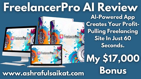 FreelancerPro AI Review - Create Money-Making Freelancing Sites (By Seyi Adeleke)