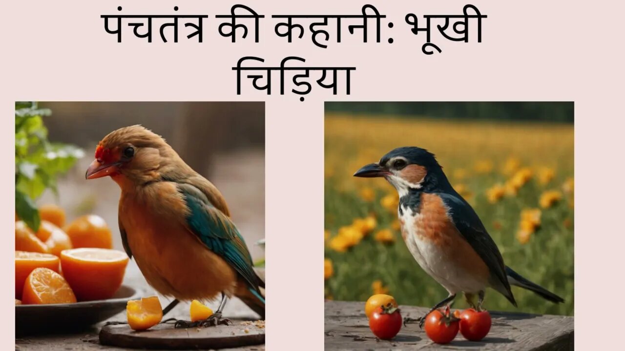 पंचतंत्र की कहानी: भूखी चिड़िया | Hungry Bird Story In Hindi