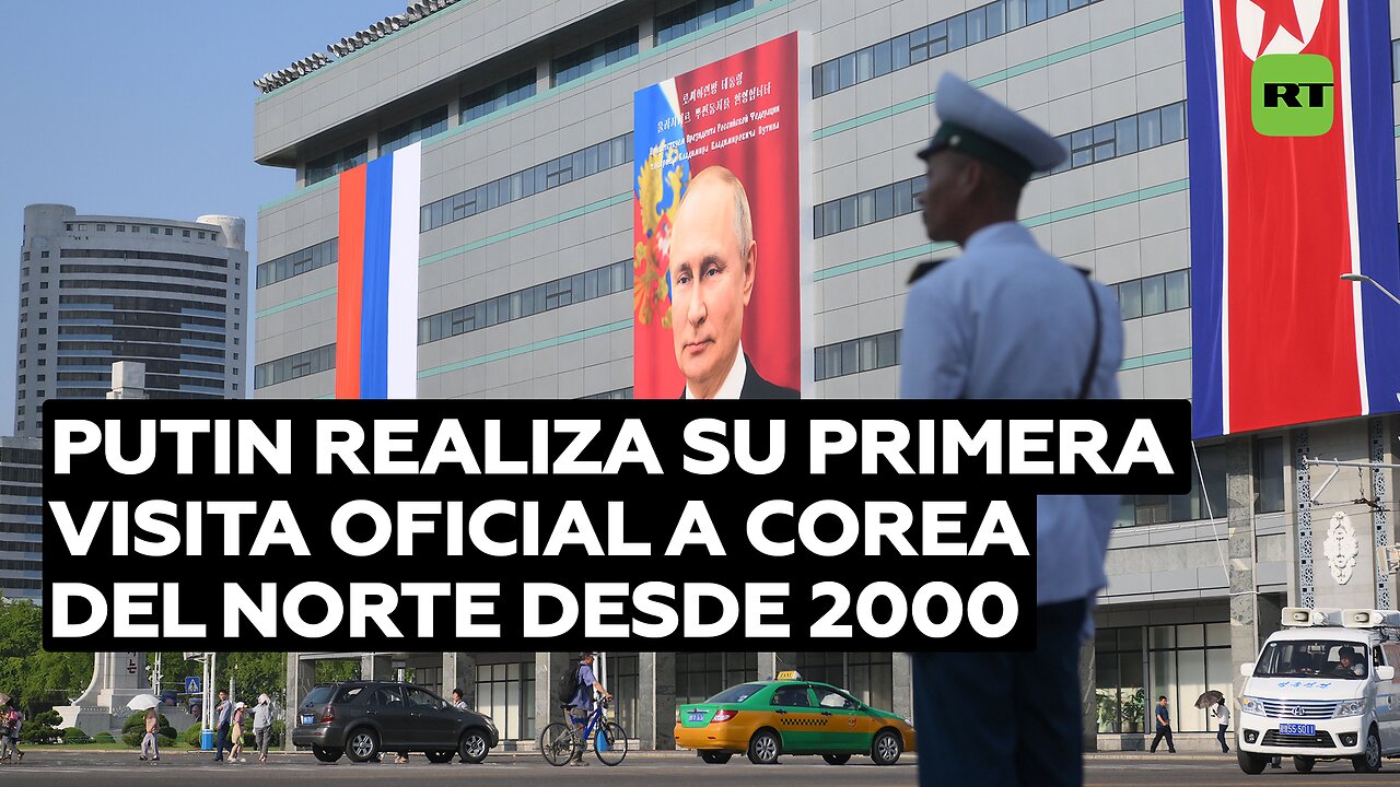 Putin realiza su primera visita oficial a Corea del Norte desde 2000