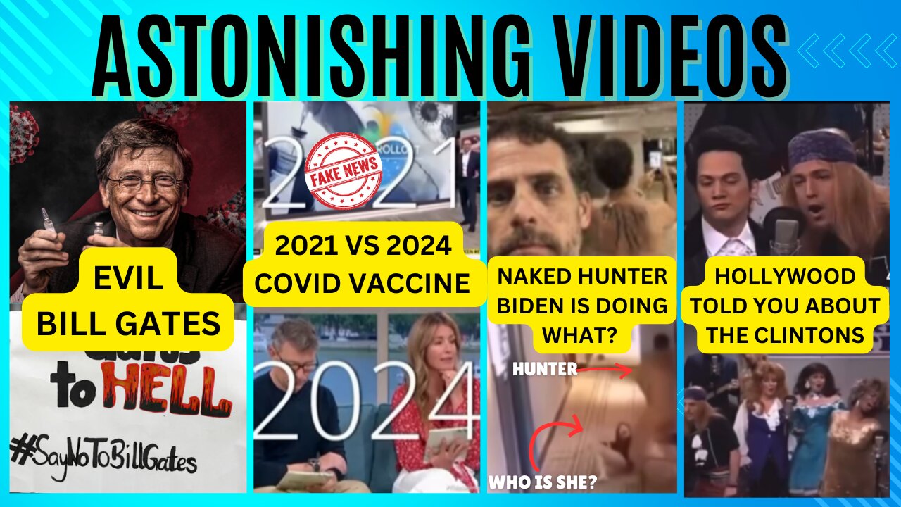 Astonishing Videos! Compilation of Videos that will shock you.