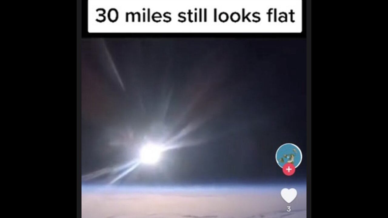 Flat Earth From High Altitude Balloon 🎈 Without Fish Eye Jet 🛩️ Windows