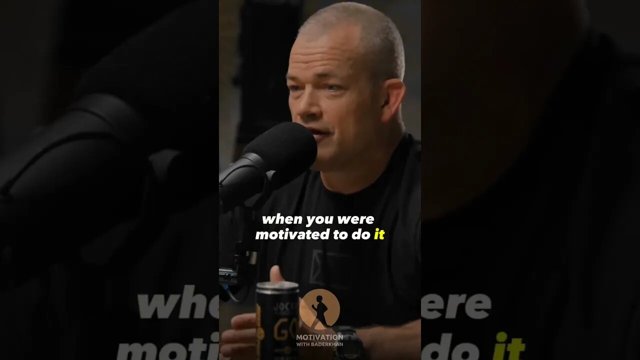 Do It Whether You're Motivated Or Not - Jocko Willink #podcast #clip