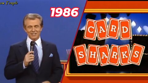 Bob Eubanks | Card Sharks ( 1-17-1986) Diana vs Ed | Game Show|