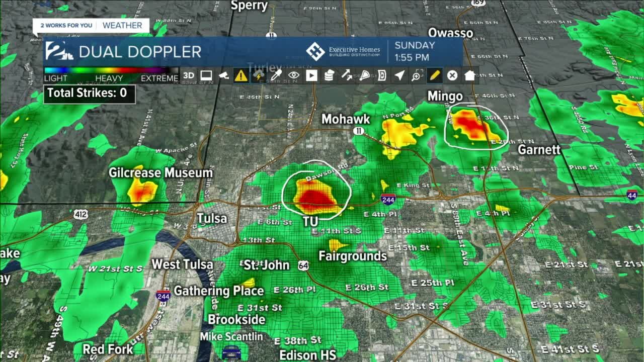 2 News Meteorologist Tracking Afternoon Rain Showers