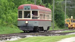 Trolley Rides from Northern Ohio Railway Museum Part 3 June 11, 2022