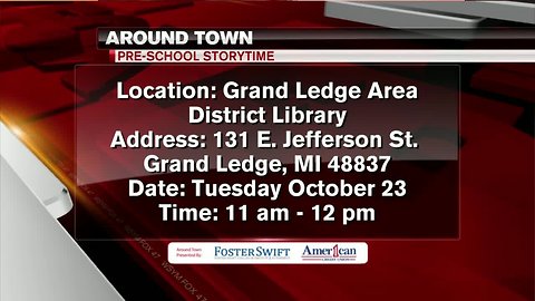 Around Town 10/22/18: Pre-School Storytime