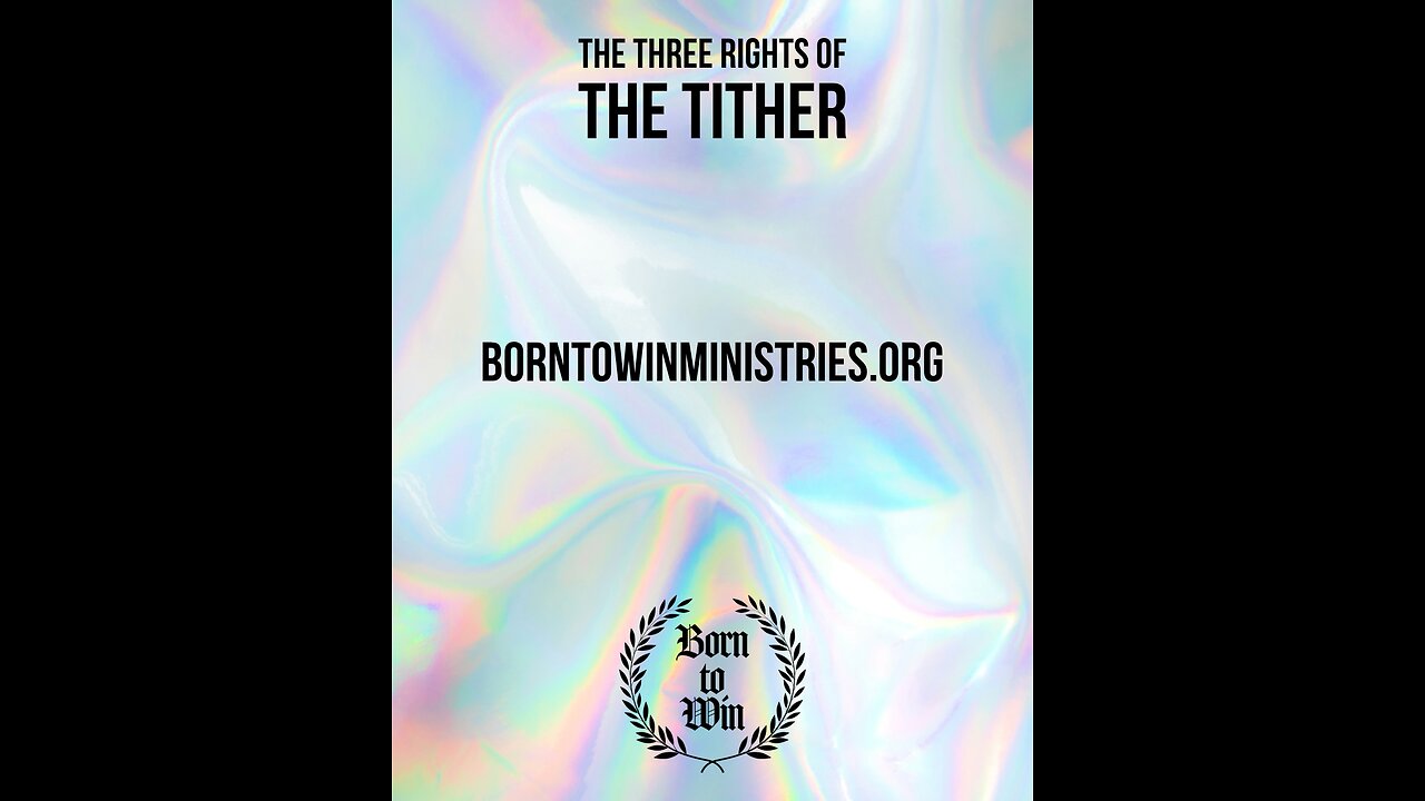 Three Things Happen When You Tithe