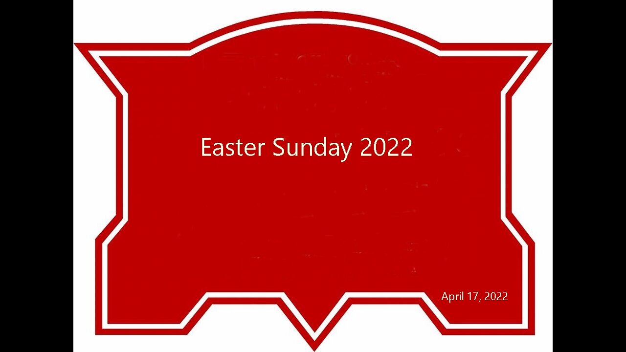 Easter Sunday 2022