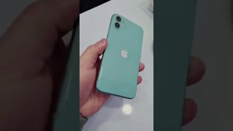 Second Hand IPhone 11 Green 🥰#shorts