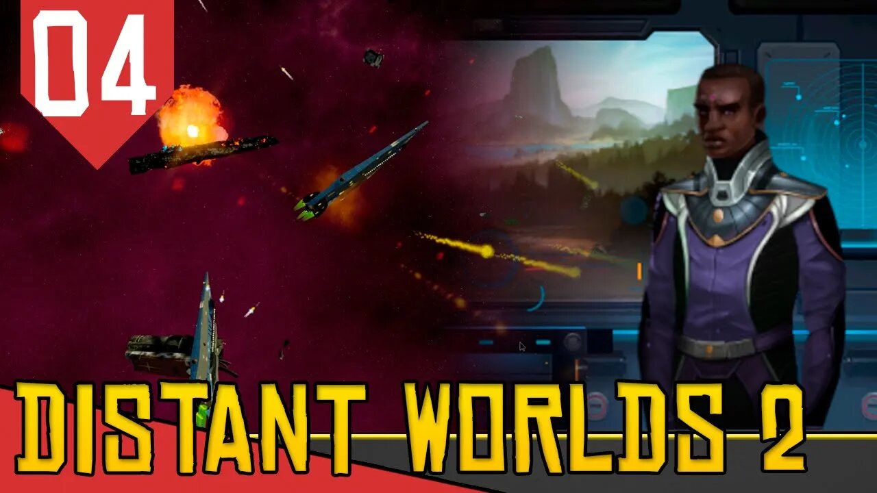 GUERRA com a ARANHA - Distant Worlds 2 #04 [Gameplay Português PT-BR]