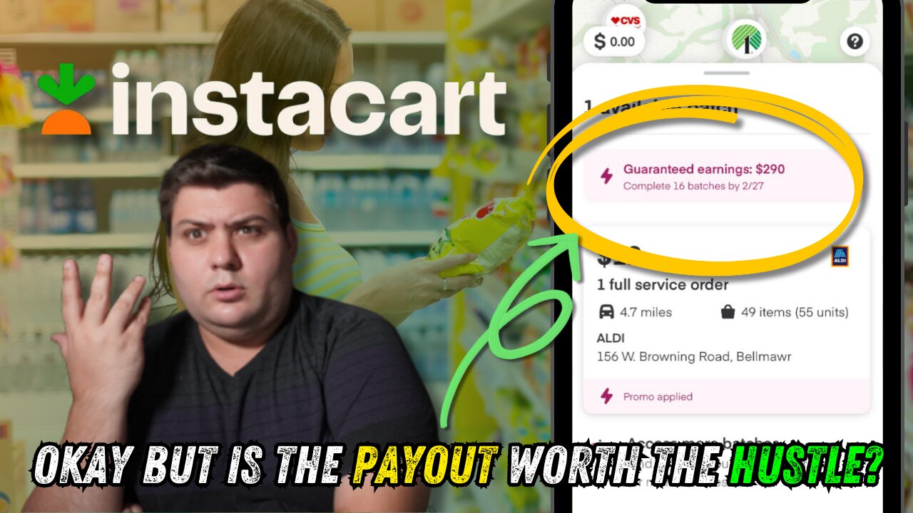 Guaranteed Earnings on Instacart - EVERYTHING You MUST Know!!