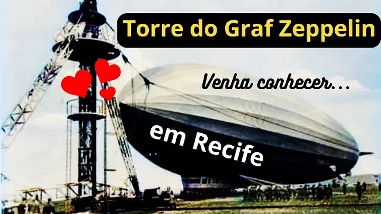 [ TURISMO RECIFE ] Torres do Graf Zeppelin - Venham Conhecer #torre #turismo #zeppelin