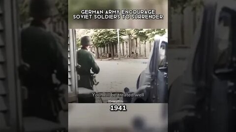 german army encourage soviet soldiers to surrender!