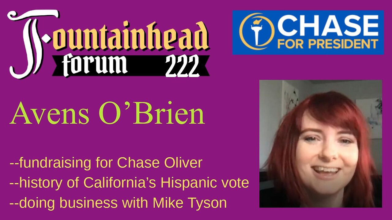 FF-222: Avens O'Brien on why Chase Oliver is a great Presidential candidate