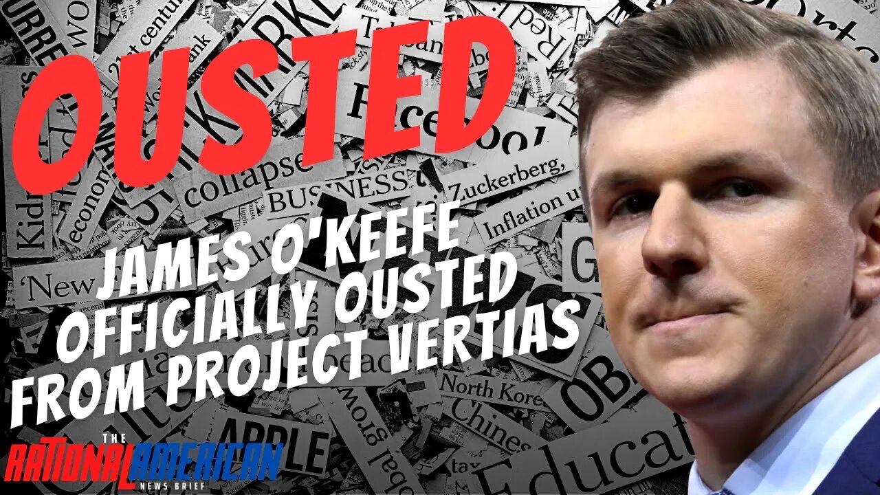 James O'Keefe officially OUSTED from Project Vertias But Says He's Not Done