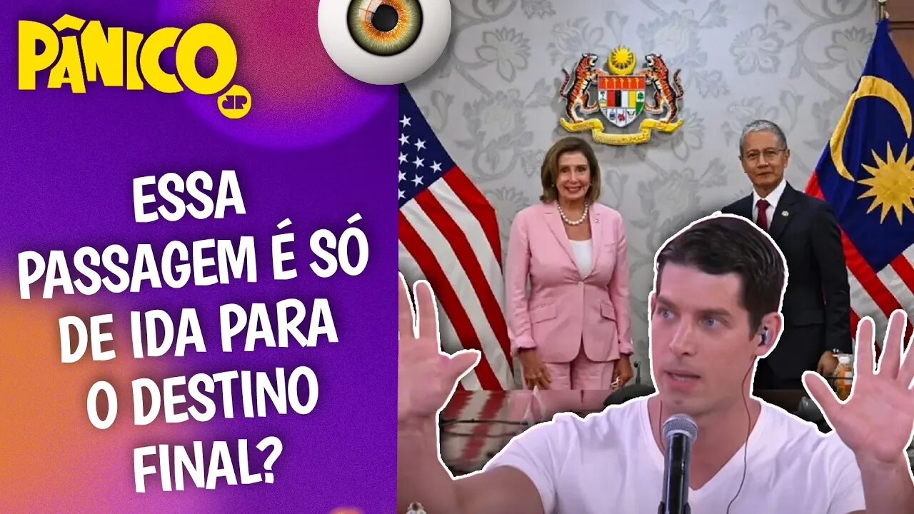 VIAGEM DE NANCY PELOSI A TAIWAN GERA RISCO DE REGRESSO INFINITO NA CHINA E NA RÚSSIA?