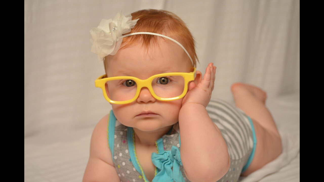 Funny baby for the amazing capture