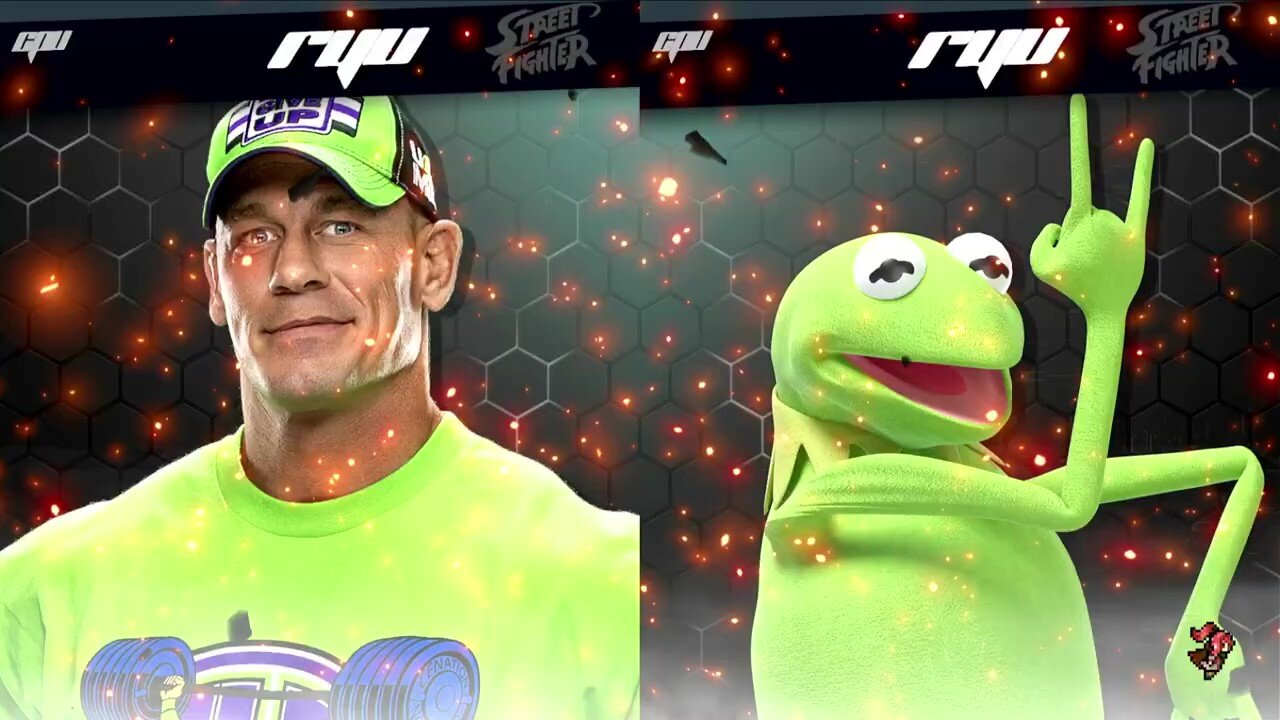 Smash Bros Mods - John Cena Vs Kermit