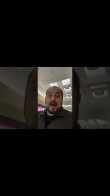 Working at the mall doing IT stuff can be weird if you have to search for things