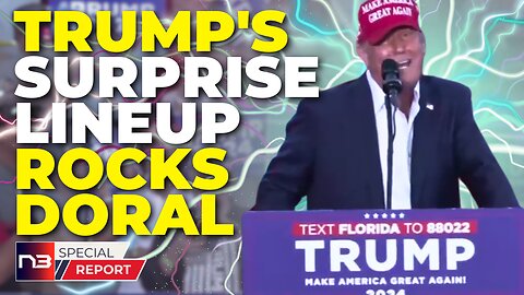 Trump's Rally Rocks Miami Heat Wave Big Names Flock to Doral Showdown