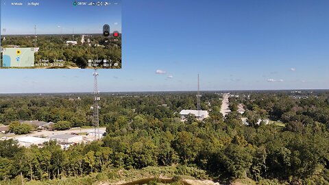 What's atop Cell Tower #2 on O'Neal Lane in Baton Rouge?