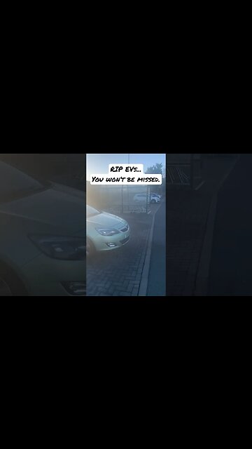 RIP EVs... #electriccar #ev