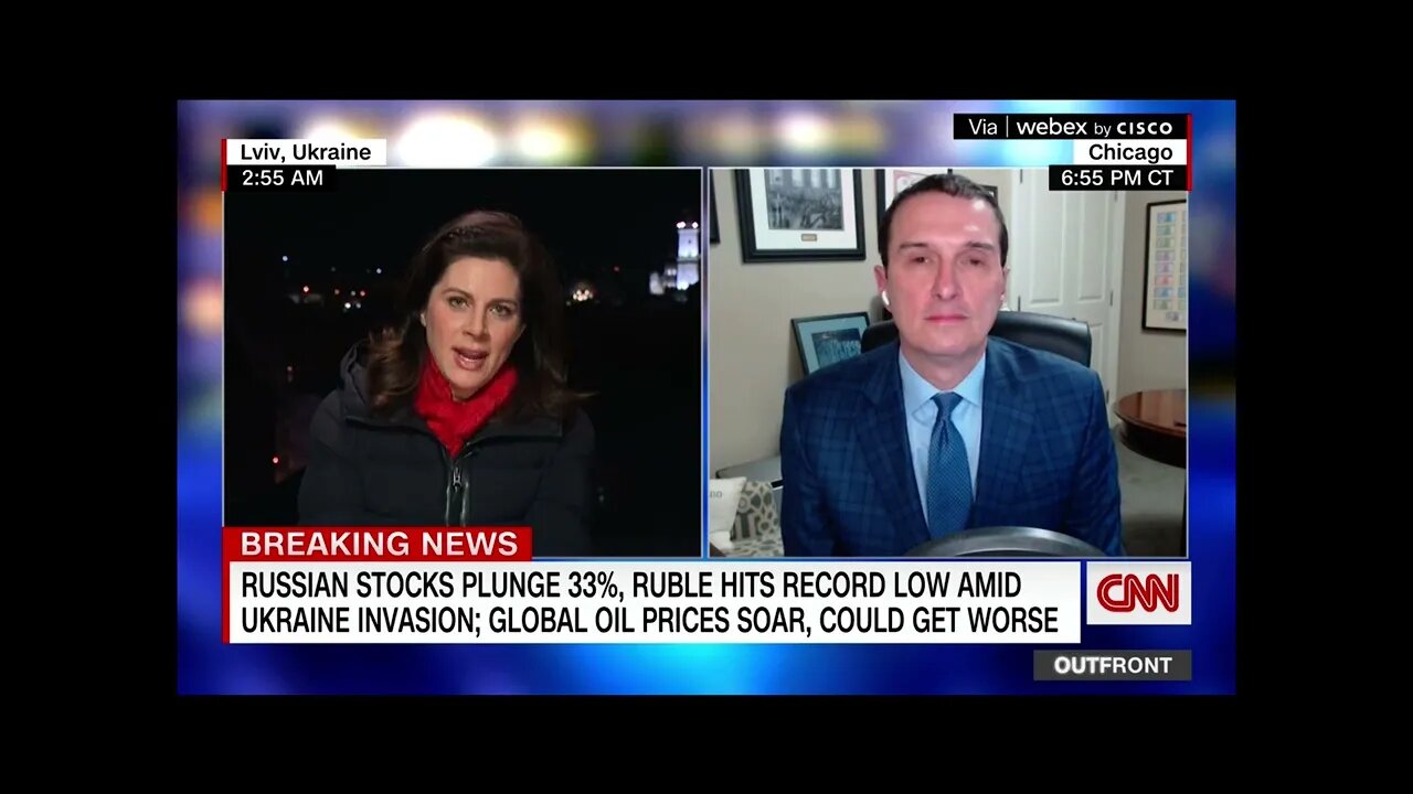 Jim Bianco joins CNN to discuss the economic implications of the Russian invasion of Ukraine