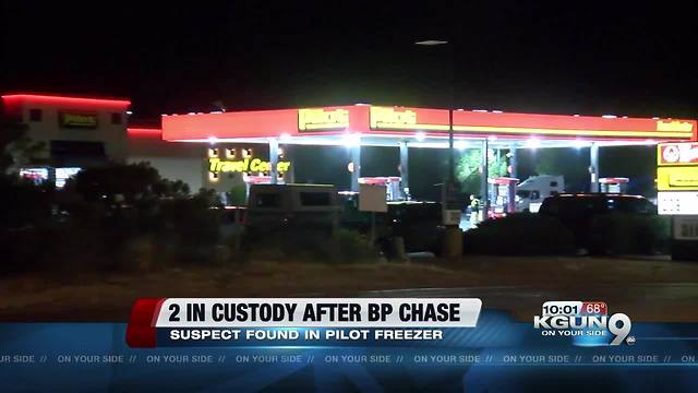 Two in custody following Border Patrol chase in Rio Rico
