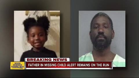 Father in Missing Child Alert for 4-year-old girl out of Gainesville remains on the run