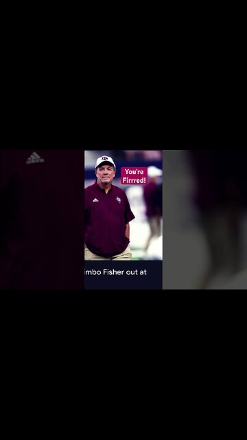 Jimbo Fisher Fired! #ncaafootball #aggies #secfootball