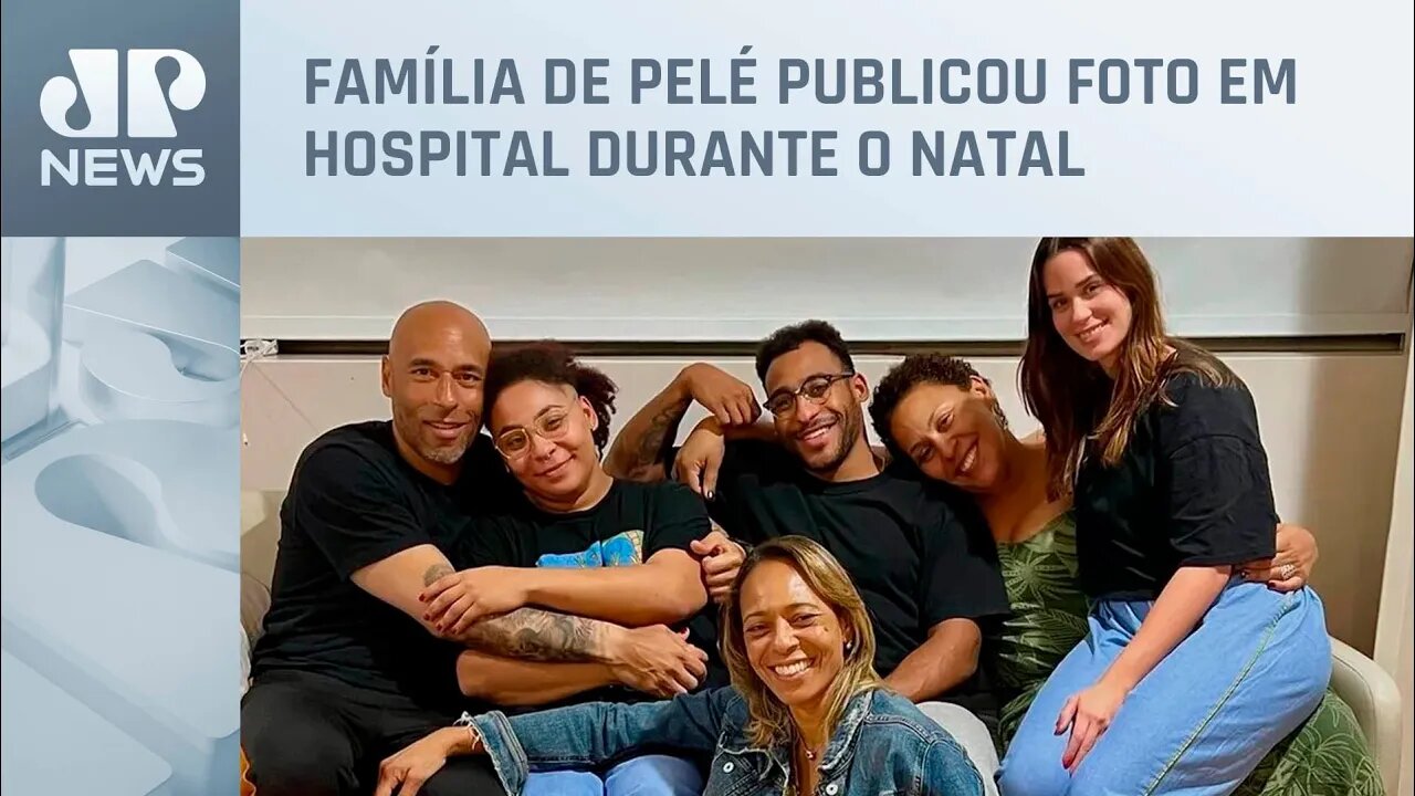 Filha de Pelé agradece apoio recebido: ‘Mais uma noite juntinhos com ele’