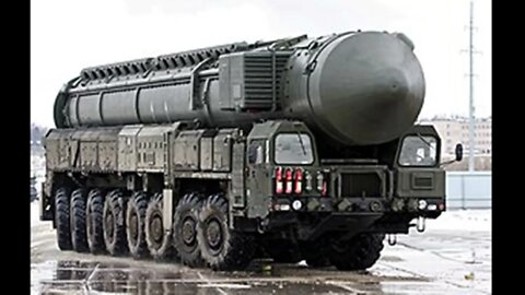 RUSSIAN NUCLEAR MISSILE LAUNCHERS SEEN NEAR UKRAINE