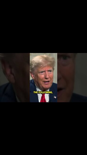 Trump Says He Wouldn't Endorse DeSantis in 2028 or 2032 #shorts