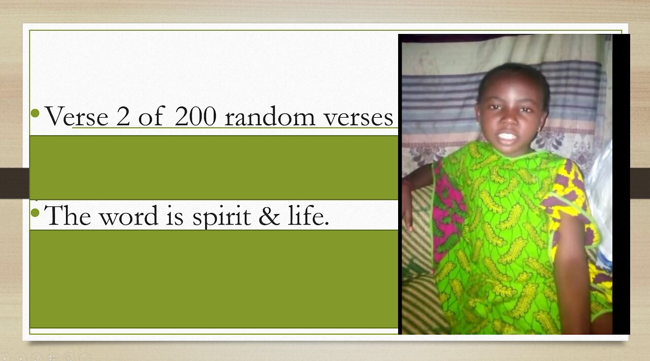 Verse 2 of 200 random verses. What you wear is important.