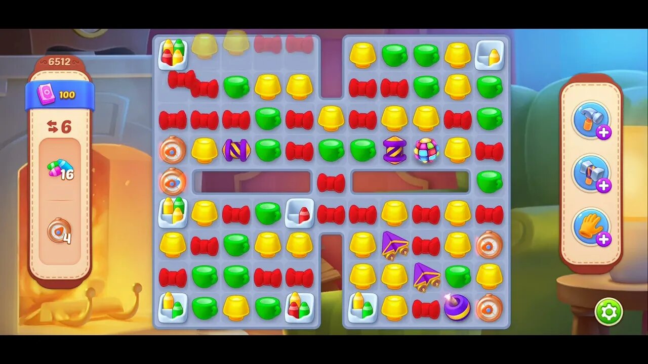 Playrix Homescapes Gameplay Walkthrough Level 6512